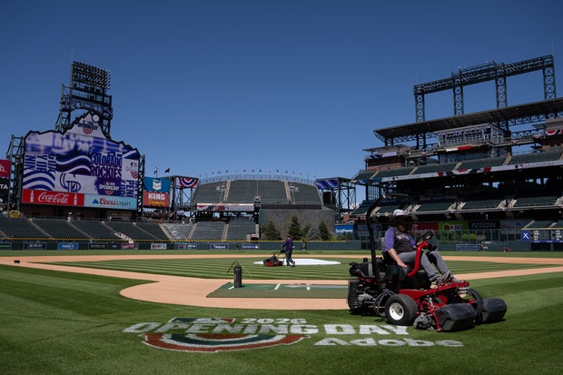 Colorado Rockies media walk-through 