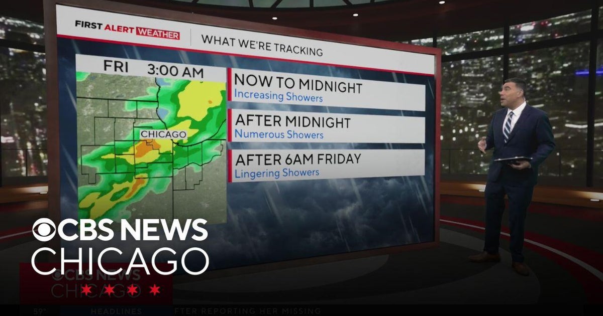 Chicago weather: Heavy rain and flood risk overnight - CBS Chicago