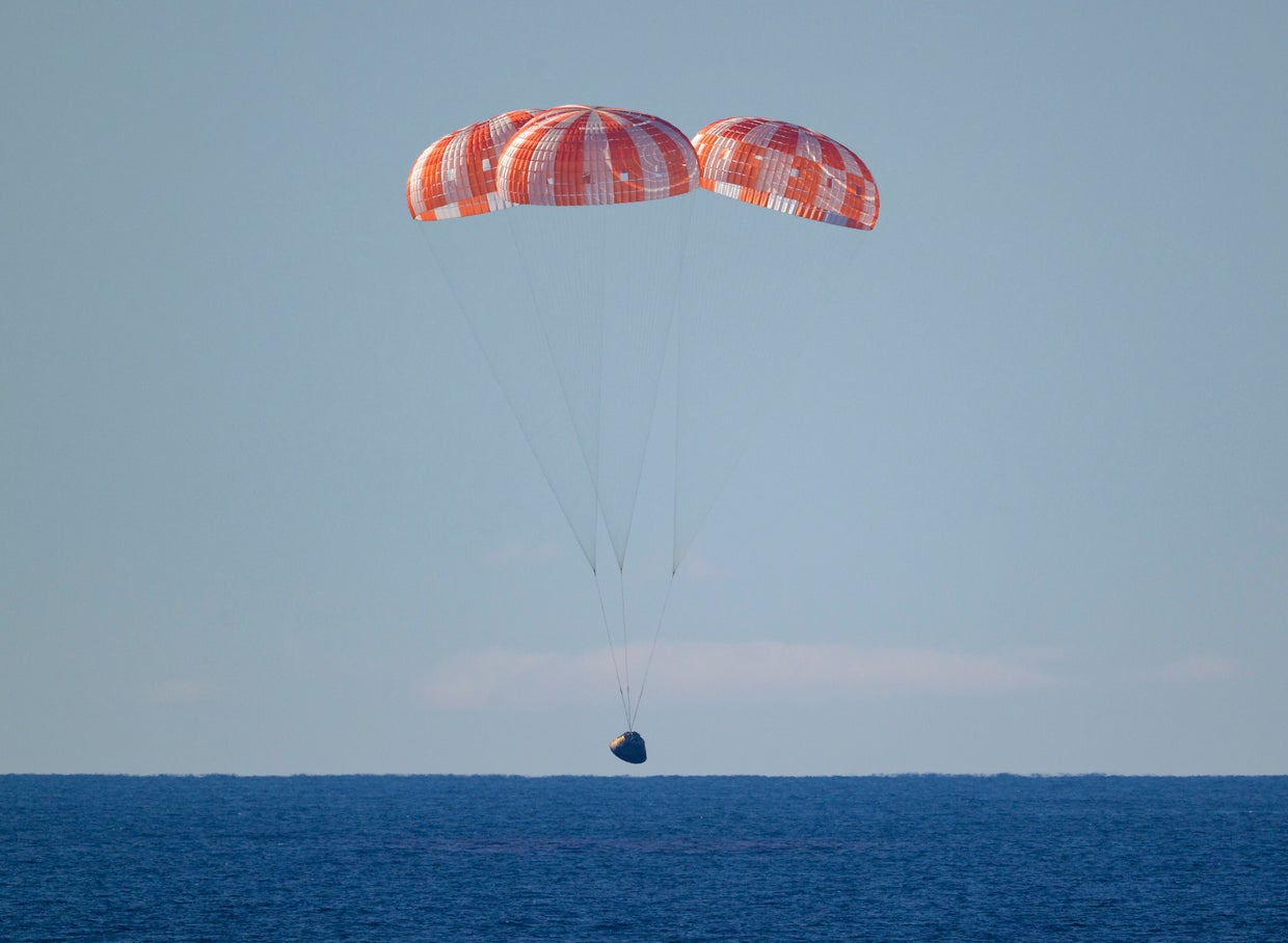 Artemis II crew splashes down near San Diego after historic moon mission