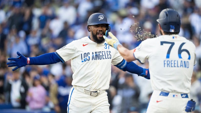 Rangers Dodgers Baseball 