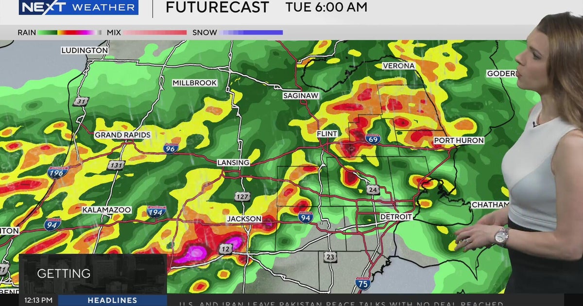 Chances for strong to severe storms this week - CBS Detroit