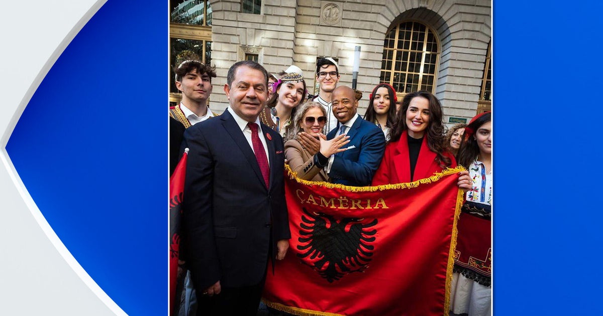 Former NYC Mayor Eric Adams becomes an honorary Albanian citizen