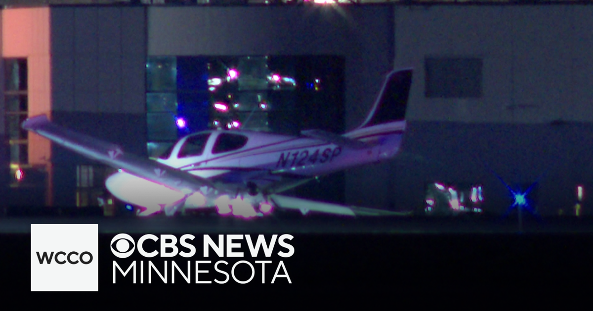 Minnesota State Patrol plane damaged in crash at airport in St. Paul