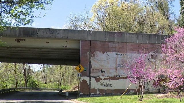 Baltimore's 28th Street Bridge Overpass 