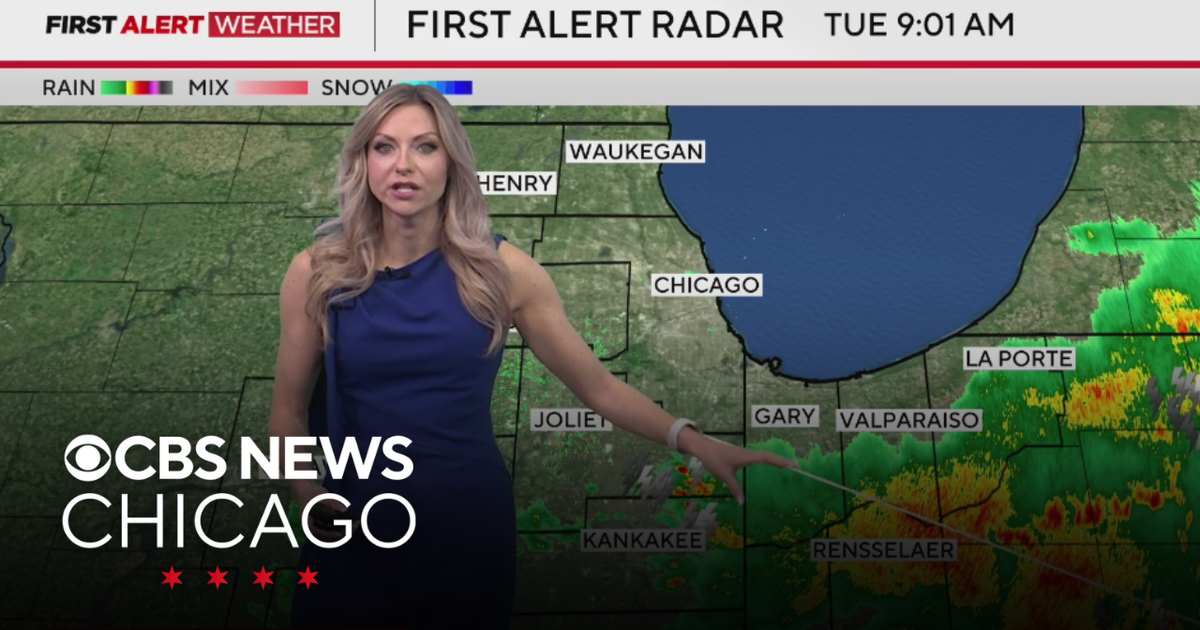Severe storms Tuesday afternoon in Chicago area - CBS Chicago