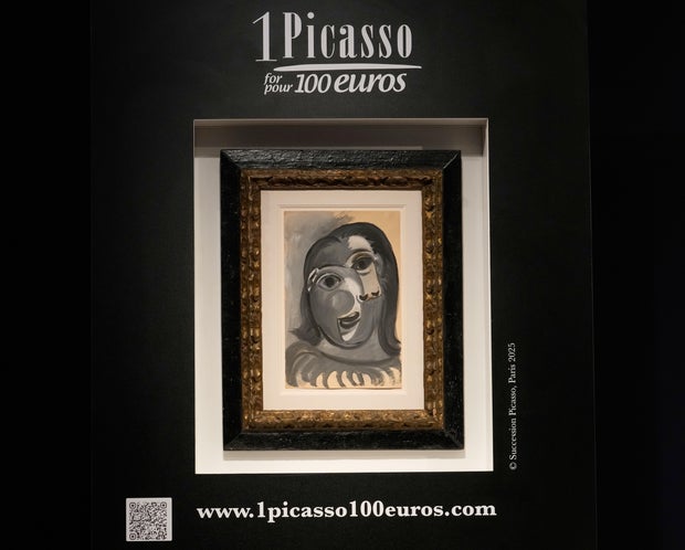 France Picasso Raffle 