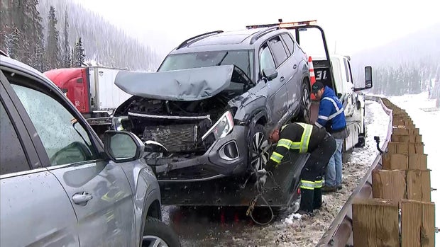 Colorado 70-car pileup on snowy I-70 