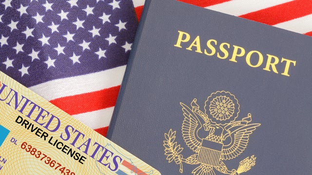 Passport License Flag 