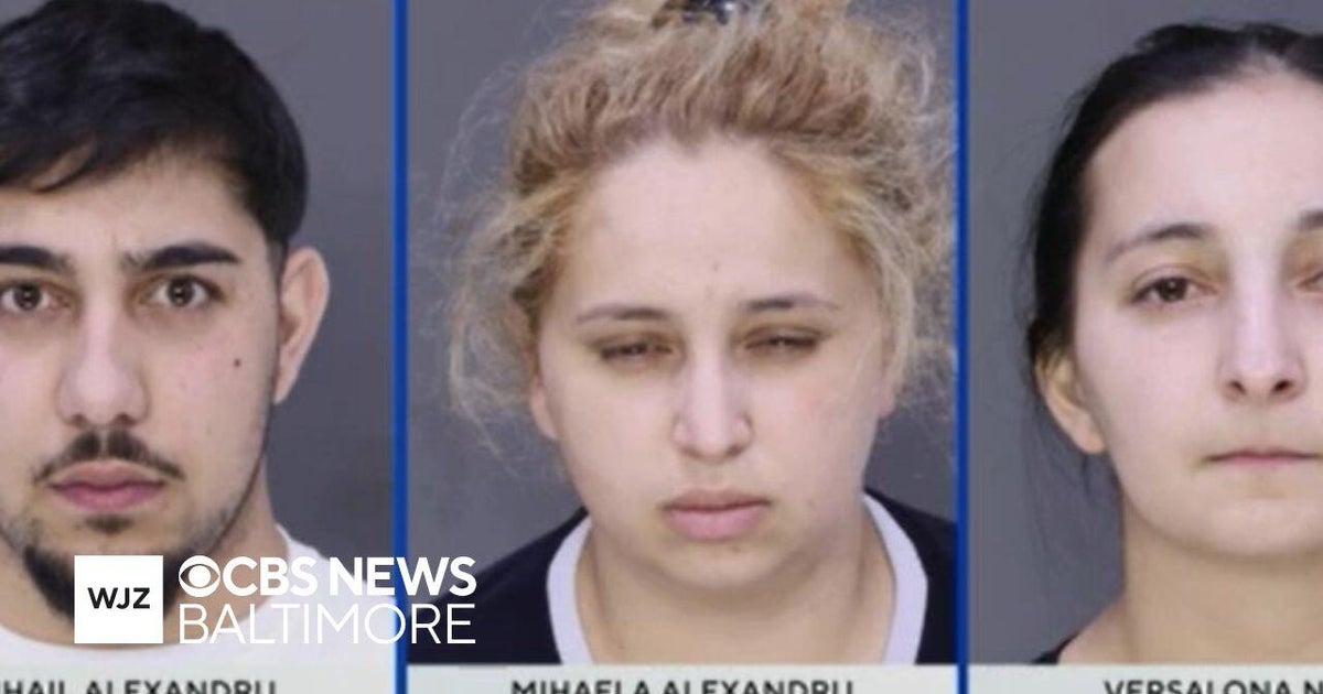 3 arrested for series of jewelry thefts in Baltimore County - CBS Baltimore