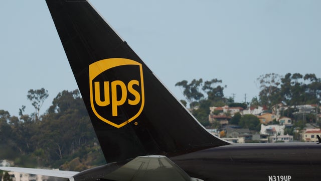 UPS Aircraft At San Diego International Airport 