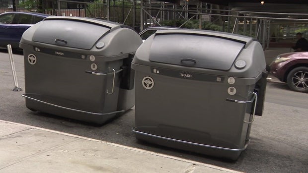 NYC Empire trash bins