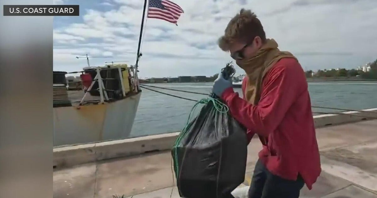 Coast Guard offloads over 3 thousand pounds of cocaine, enough to kill 1.4 million Americans