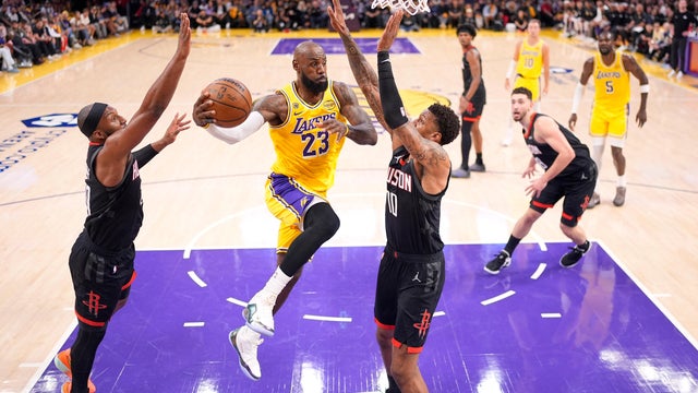 Rockets Lakers Basketball 