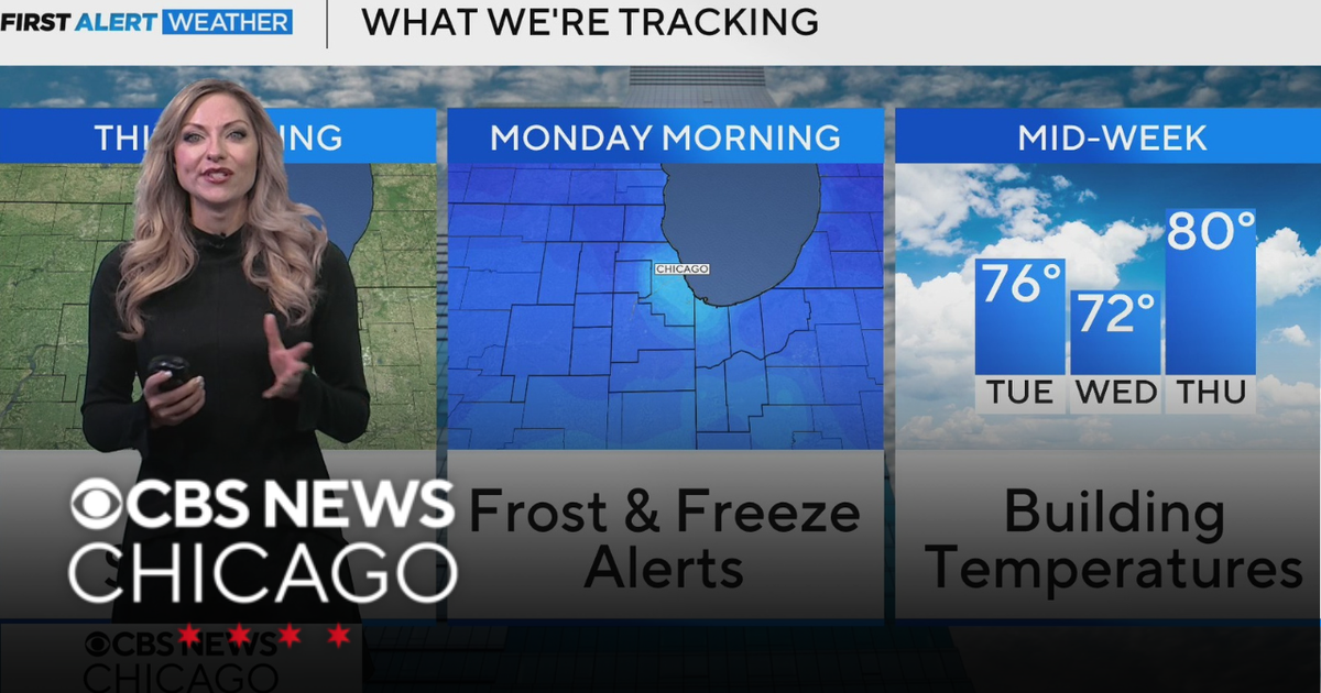 Freeze Warning goes into effect at midnight - CBS Chicago