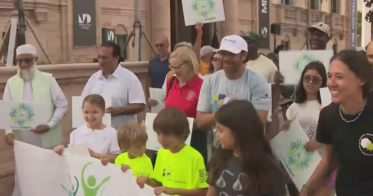 "We Are United" march takes over Downtown Miami