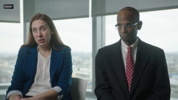 Doctors Rebecca Ahrens-Nicklas and Kiran Musunuru