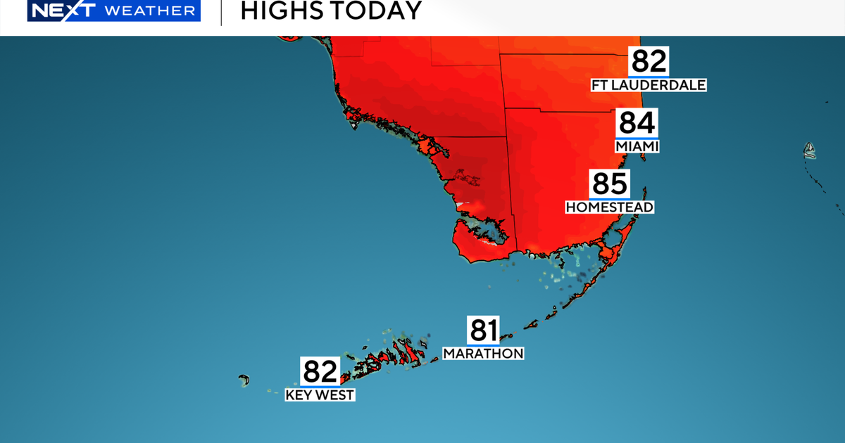 South Florida could see strong storms packing heavy rain, gusty winds Monday