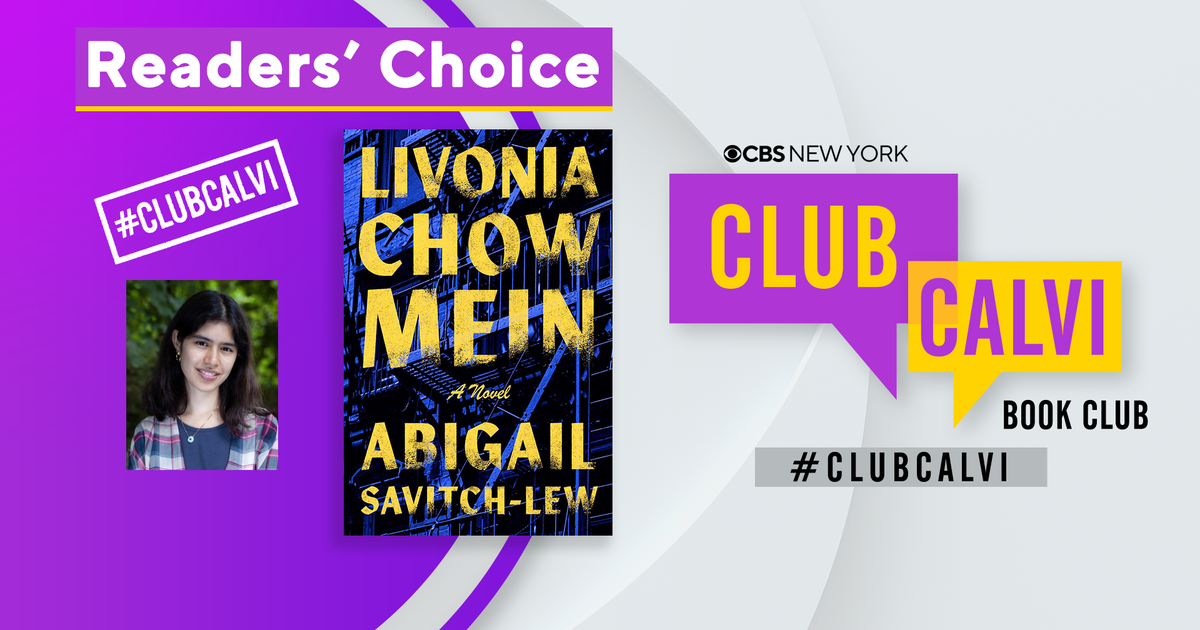 "Livonia Chow Mein" by Abigail Savitch-Lew is the new book for Club Calvi!