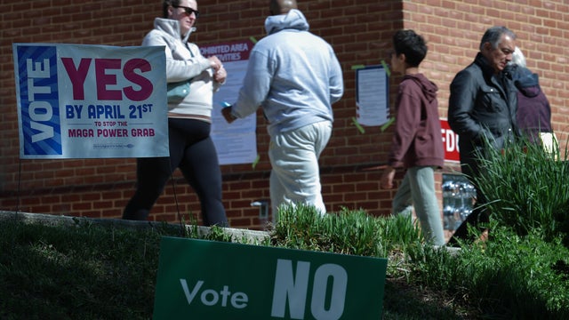 Voters In Virginia Head To The Polls For Redistricting Referendum 