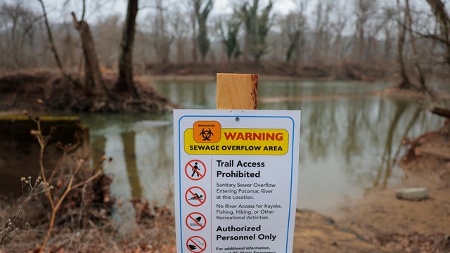 Sewage Spill Into Potomac River Could Be Largest In US History 