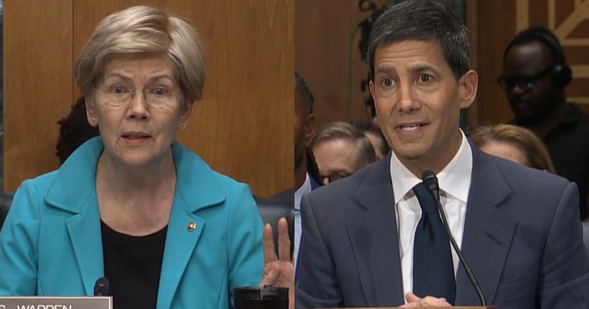 Watch: Elizabeth Warren grills Kevin Warsh about his financial assets, independence from Trump
