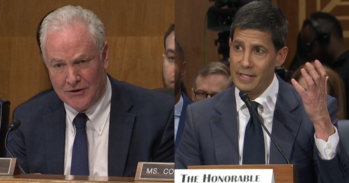 Watch: Van Hollen questions Kevin Warsh on his shifting stance on interest rates