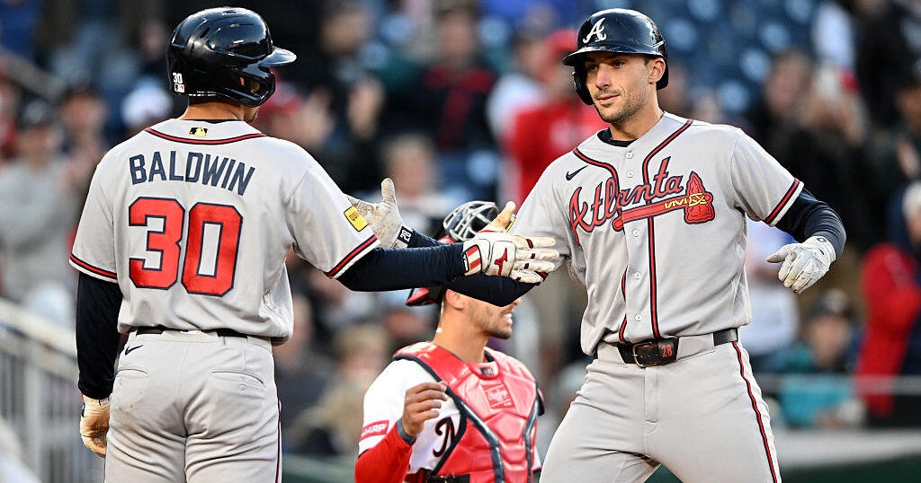 Atlanta surges past Nationals 9 - 4 for sixth straight win as Matt Olson powers offense