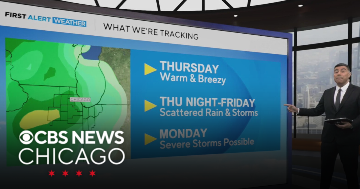 More storm chances in the near future - CBS Chicago
