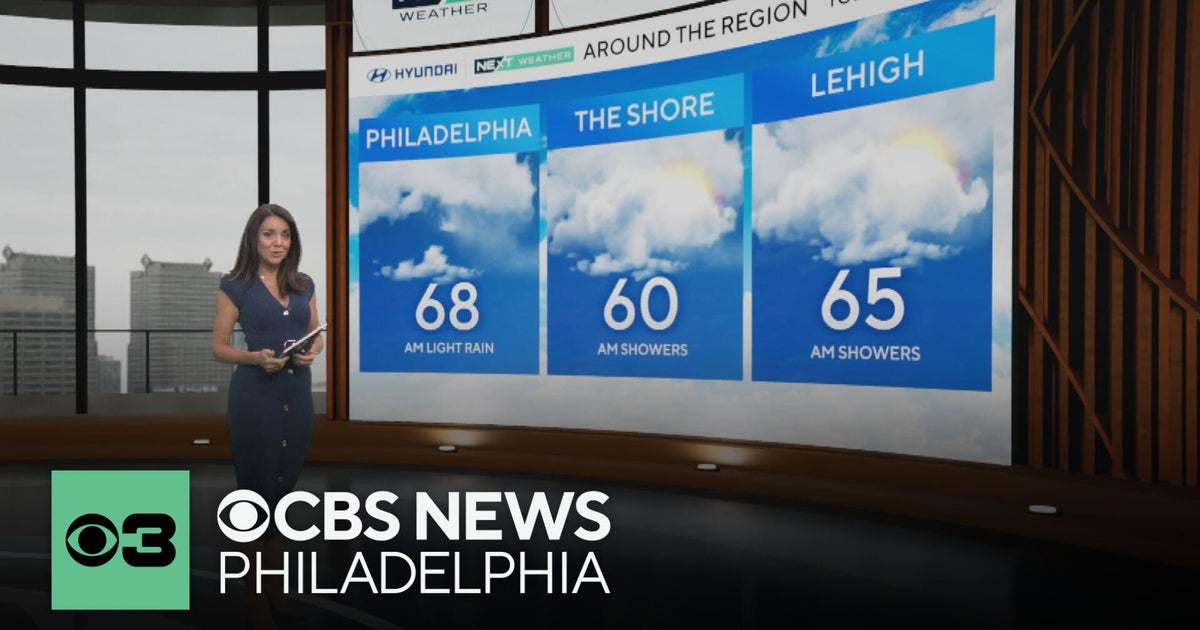 Rainy Wednesday morning with temps in the 60s, pushing 80 degrees for ...