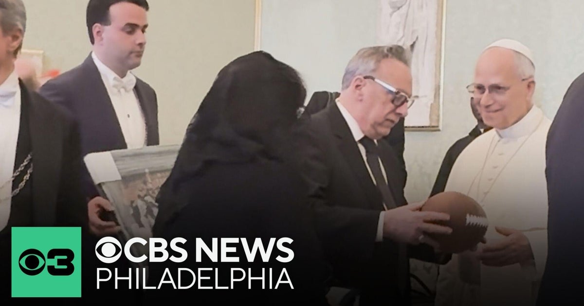 New Jersey sports museum owner brought Pope Leo XIV gifts during trip to Rome