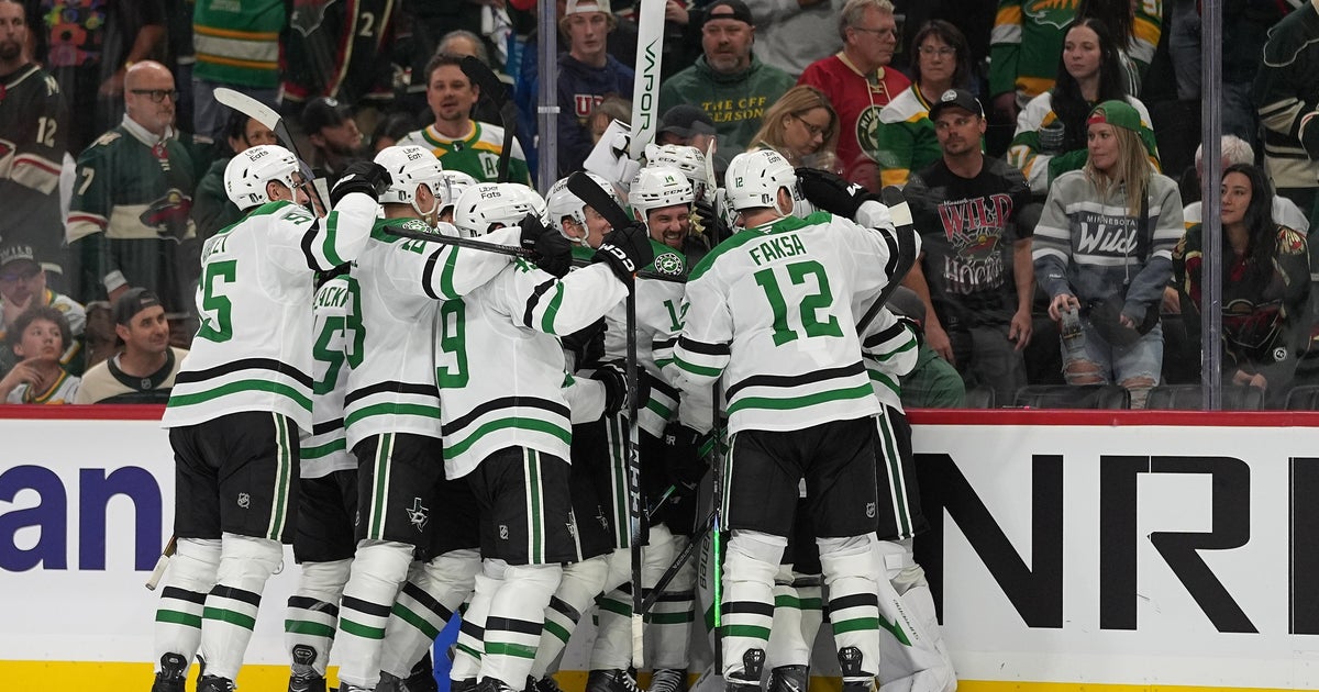 Wyatt Johnston’s double-OT deflection gives Stars 4-3 win over Wild in Game 3