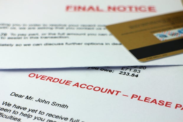Final notice debt letters 