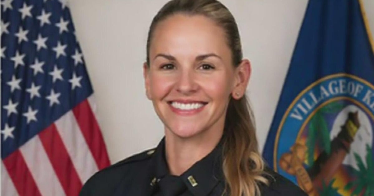 South Florida police department promotes its first female police major during a special ceremony