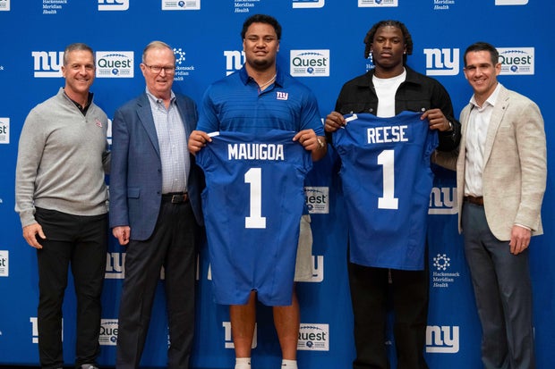 Giants Draft Football 