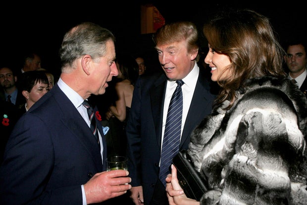 Prince Charles and Donald Trump in 2005 
