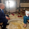 President Trump and Norah O'Donnell 