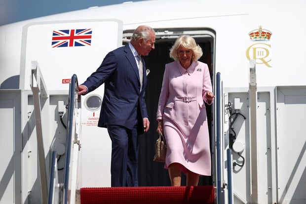 Britain's King Charles III and Queen Camilla 