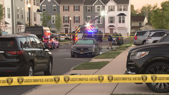 Townhome fire in Gloucester County, New Jersey 