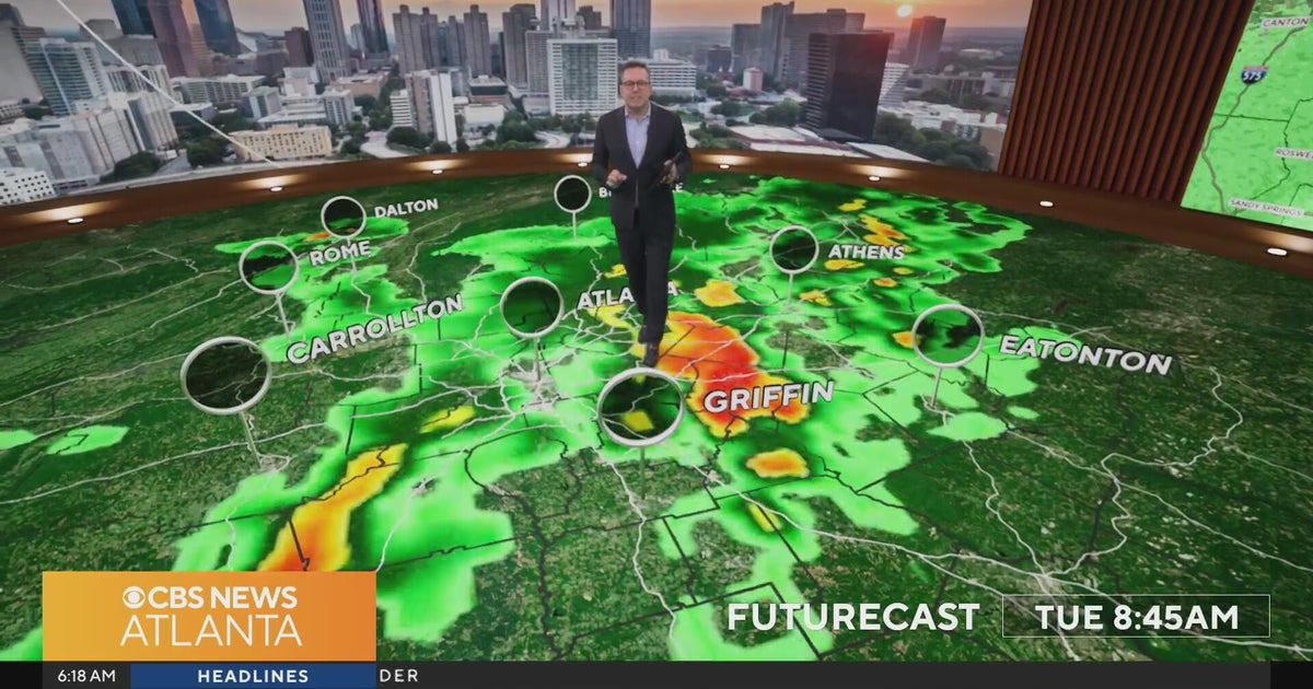 Georgia weather forecast: Rain moves through metro Atlanta, stronger ...