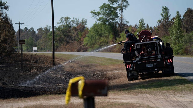 Wildfires Burn In Drought-Stricken Georgia 