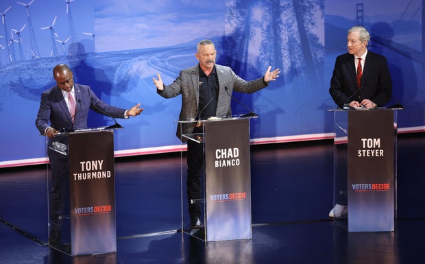 US-POLITICS-VOTE-CALIFORNIA-GOVERNOR-DEBATE 