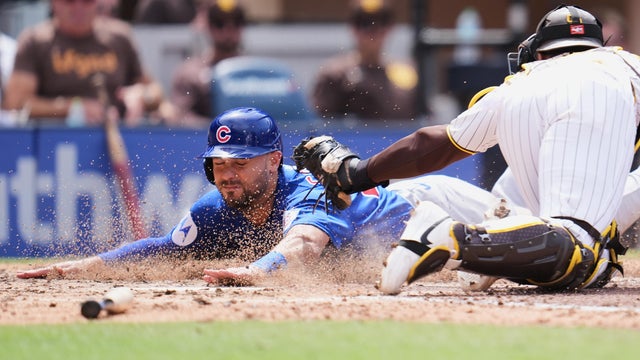 APTOPIX Cubs Padres Baseball 