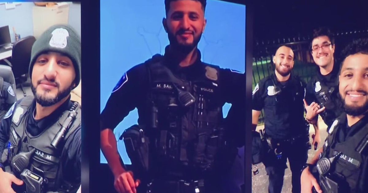 Family of fallen Melvindale officer react to guilty verdict - CBS Detroit