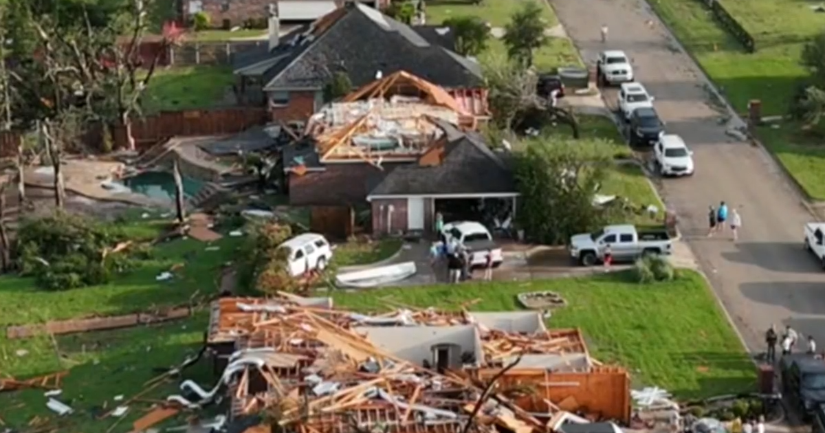 Video shows aftermath of devastating tornado that tore through Texas community