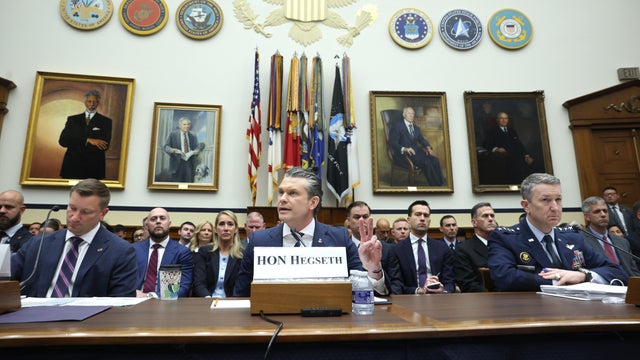 Pete Hegseth And Dan Caine Appear For House Budget Request Meeting 