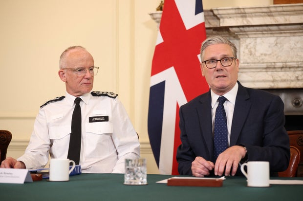 British Prime Minister Keir Starmer 