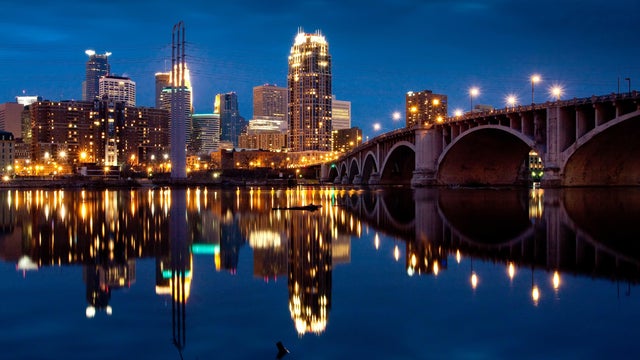 Minneapolis blue hour 