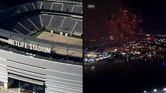 MetLife Stadium; Fourth of July fireworks 