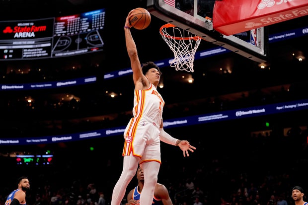 Knicks Hawks Basketball