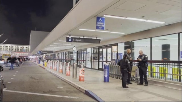 LAX terminal evacuated amid suspicious package investigation Police evacuated Terminal 2 at LAX amid a suspicious package investigation. updated 0M ago